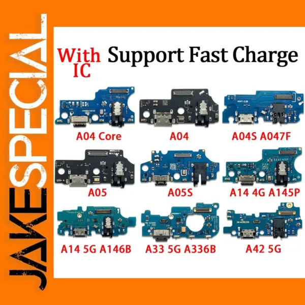 Samsung A04E A14 USB Charging Dock Flex Cable