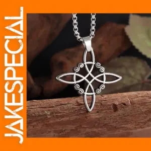 Celtic Protection Knot Pendant Necklace