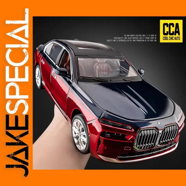 Diecast 1:24 BMW I7 G70 M70L Model Car