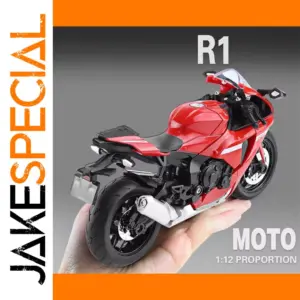 1:12 Scale R1 R1M Motorcycle Diecast Model