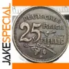 1908-D German 25 Pfennig Replica Coin