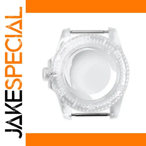 40mm Transparent Watch Case for NH35/NH36