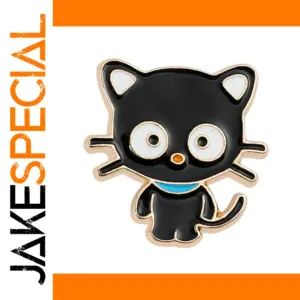 Black Cat Enamel Brooch Funny Fashion Pin