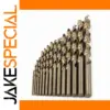15pc M35 Cobalt Twist Drill Bit Set