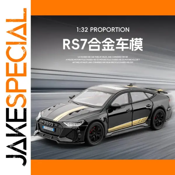 1:32 Audi RS7 Alloy Model Car Diecast Toy