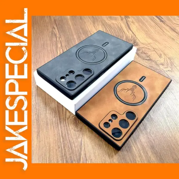 Vintage Leather Case for Samsung Galaxy S21-S24