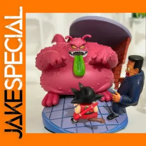 Goku vs Fat Dragon Ball Z Figurine 7cm