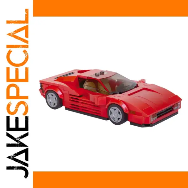 Ferrari Testarossa Building Blocks Model Kit 281 pcs