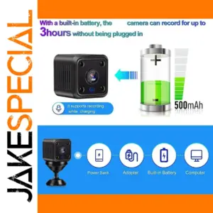 X6 HD Mini Wifi Outdoor Camera with Night Vision