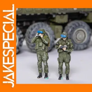 1:72 Scale Resin Russian Soldiers Diorama Set