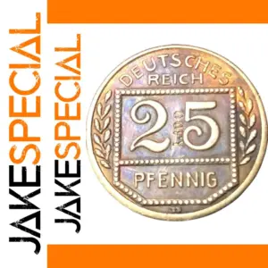 German 1908-D 25 Pfennig Replica Coin