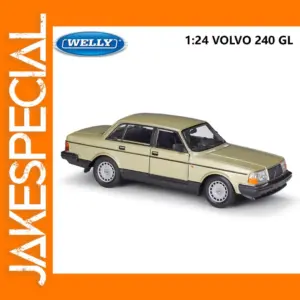 WELLY 1:24 Volvo 240 GL Diecast Model Car