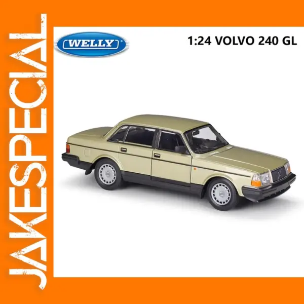 WELLY 1:24 Volvo 240 GL Diecast Model Car