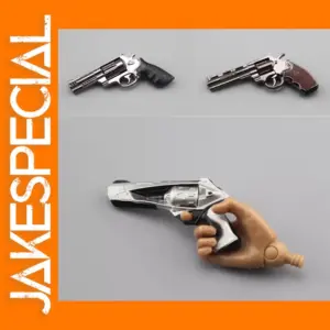 1:6 Scale Diecast Metal Pistol Model Gun