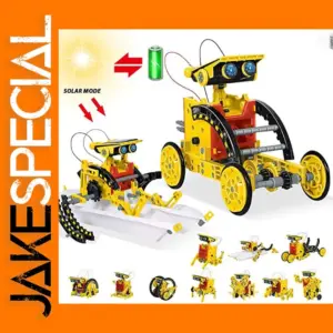 12-in-1 Solar Robot Building Kit for Kids