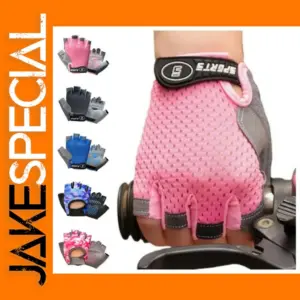 Children's Breathable Half Finger Cycling Gloves