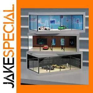 1/64 Scale Parking Lot Display Box with Light
