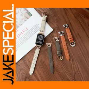 Leather Watch Strap for Samsung Galaxy Fit 3 SM-R390
