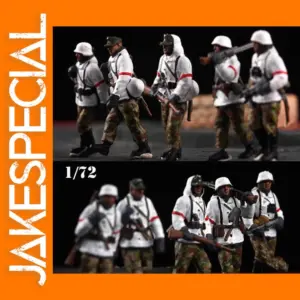 1/72 Scale Winter Soldier Figurines Set of 5