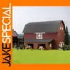 HO Scale Model Barn with Cows - Painted JZ8708