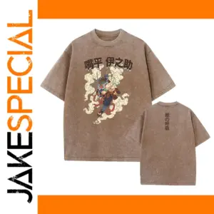 Vintage Demon Slayer Graphic T-Shirt for Men