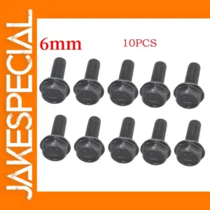 10pcs M6 M7 M8 Left Hand Screw Nut Set