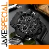 SANDA 6021 Men's Waterproof Dual Display Watch