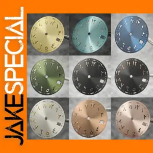 28.5mm Arabic Watch Dial for NH35/NH36