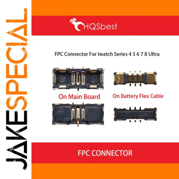 10 pcs Battery FPC Connectors for Apple Watch