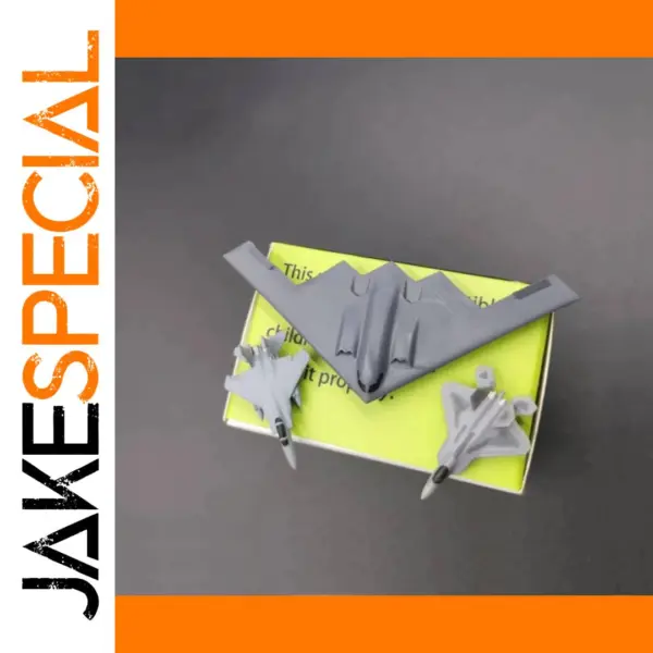 1 Set 1/700 Scale F-22 F-15 B-2 Model Kit