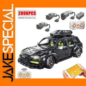 Remote Control RS6 Camper Van Building Blocks