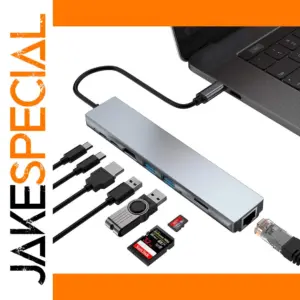 8-in-1 USB Type-C Hub for MacBook Pro