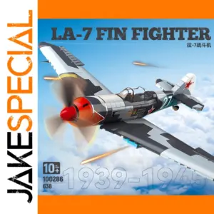 La-7 WWII Fighter Model Assembly Blocks