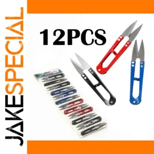 12-Pack Cross Stitch Sewing Scissors Set