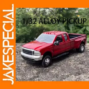 1:32 Scale Red Ford F350 Diecast Truck Model
