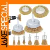 10 Pcs Wire Brush Wheel Set for Drill