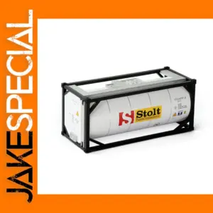 HO Scale 1:87 Stolt Tank Container Model