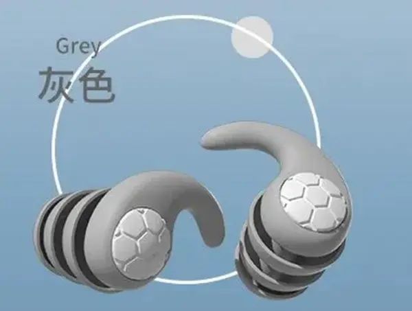 Silicone Waterproof Noise Cancelling Earplugs - Image 8