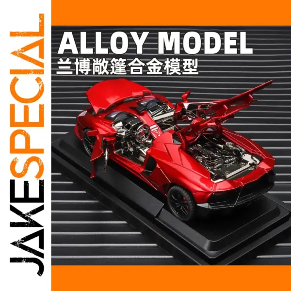 1:32 Lamborghini Diecast Metal Sports Car Model