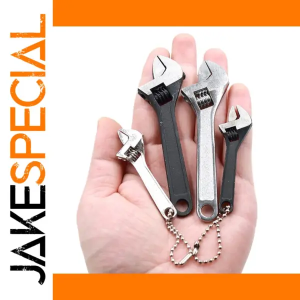 Mini 2.5/4 Inch Adjustable Open-End Spanner Tool Set