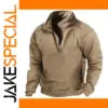 Men's Warm Windproof Pullover Sweatshirt