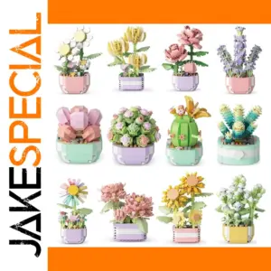 DIY Flower Succulent Building Blocks Set