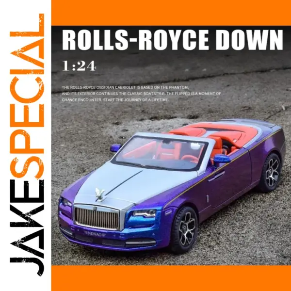 1:24 Alloy Rolls-Royce Dawn Diecast Model Car