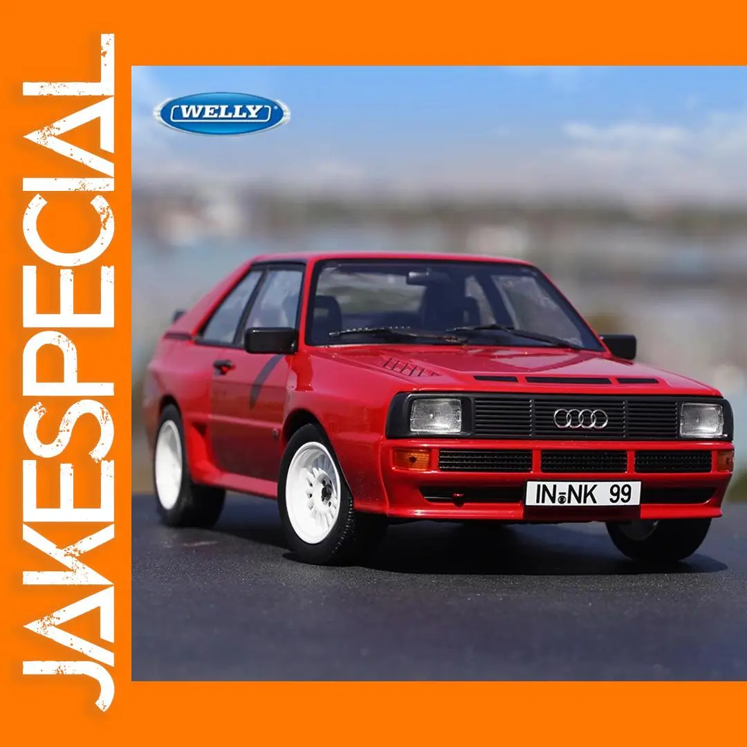 WELLY 1:36 Audi Sport Quattro Diecast Model 1 WELLY 1:36 Audi Sport Quattro Diecast Model