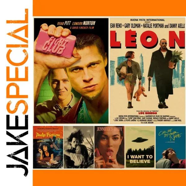 Vintage Movie Posters Retro Canvas Prints