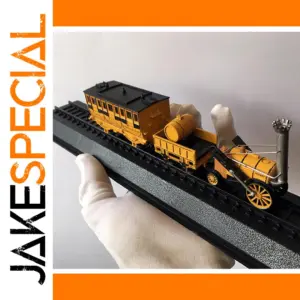 Classic 1:76 Diecast Steam Train Model