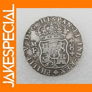 Spain 1741 Gold Silver Coin Replica Ornament