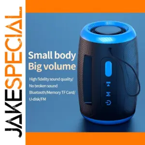 Outdoor Waterproof Portable Bluetooth Speaker with TWS