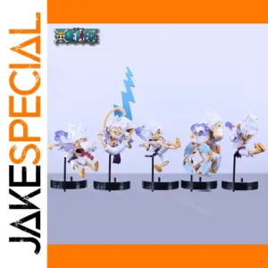 5Pcs One Piece Luffy Action Figure Set