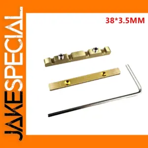 Brass Adjustable Nut for Electric Bass 38x3.5MM